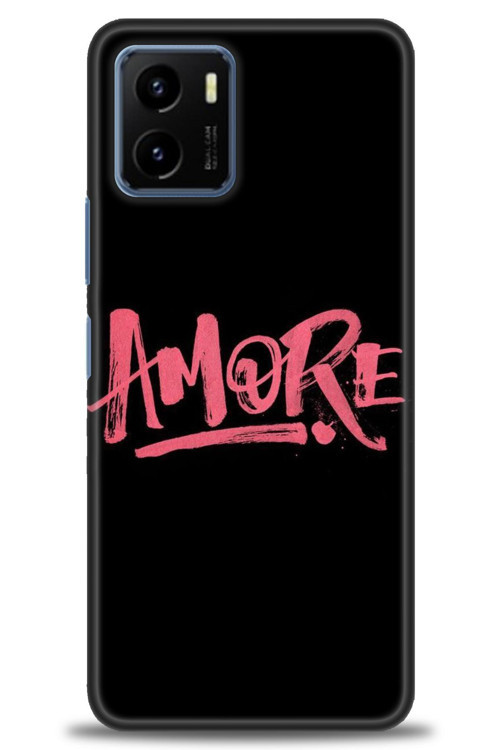 Vivo Y21S Kılıf HD Baskılı Kılıf - Amore