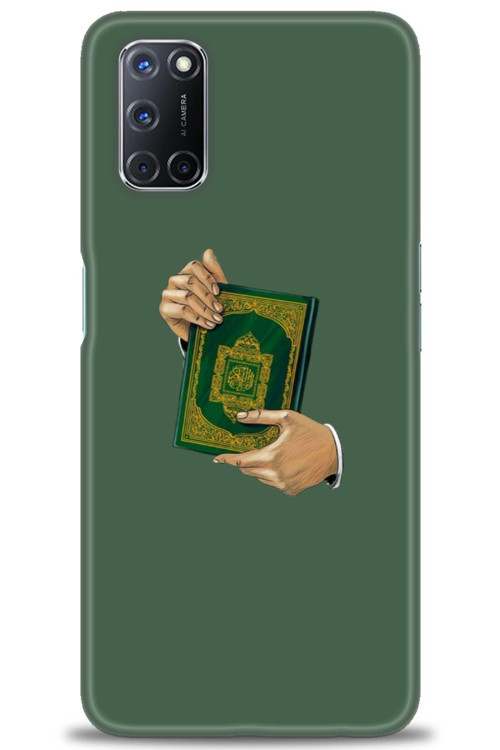 Oppo A52 Kılıf HD Baskılı Kılıf - Warning