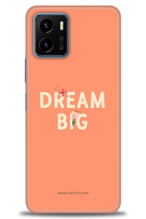 Vivo Y21S Kılıf HD Baskılı Kılıf - Dream Big