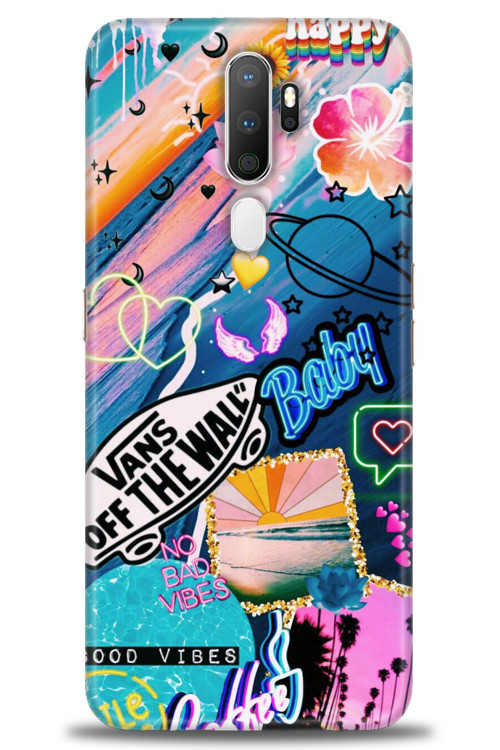 Oppo A5 2020 Kılıf HD Baskılı Kılıf - Baby