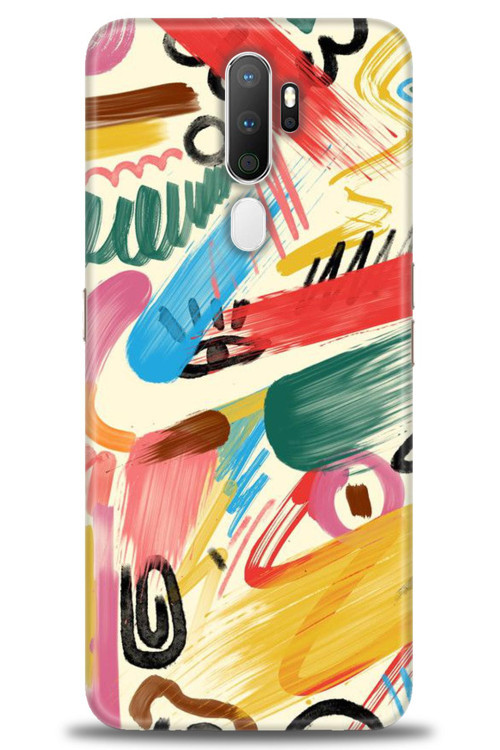 Oppo A5 2020 Kılıf HD Baskılı Kılıf - Sanat