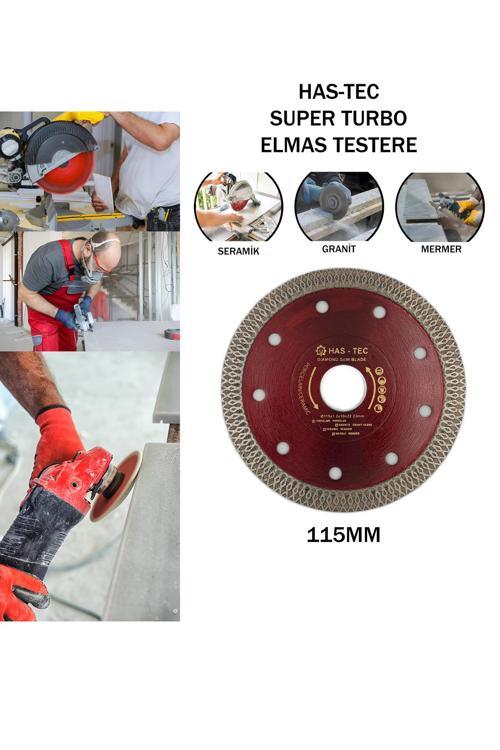 115Mm – Elmaslı Turbo Kesici | Seramik, Porselen, Mermer Ve Granit İçin İnce Ve Hassas Kesim
