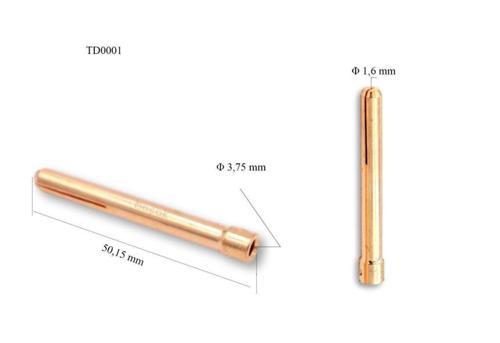 Tig 17/18/26 Tungsten Sıkıcı Kollet 10lu Paket 3,2mm