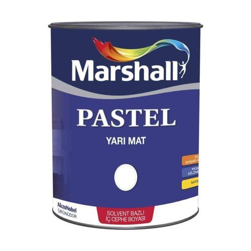 Pastel Yarı Mat Yağlı Boya Beyaz 0.75lt