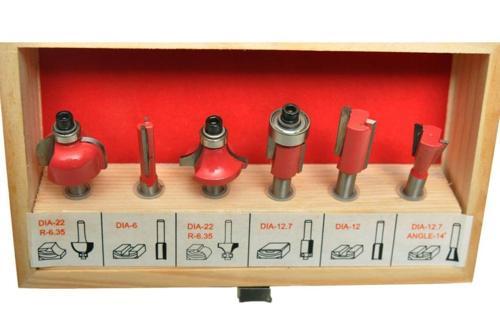 Freze Bıçağı Seti 6mm 6 Parça