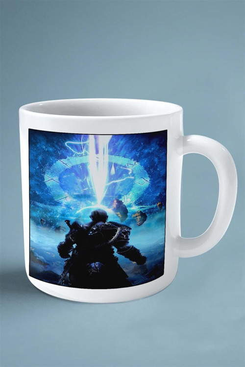 Art hedi̇ye god of war Oyun Baskılı Kupa Bardak Çift taraflı Kişiye Özel model 6
