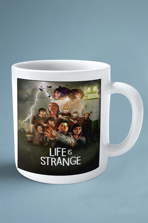 Art hedi̇ye Life is Strange Oyun Baskılı Kupa Bardak Çift Taraflı Baskı Kişiye Özel model 3