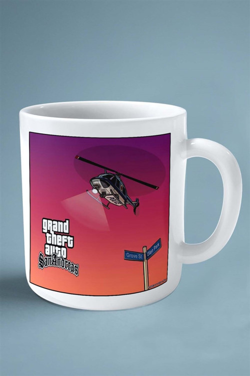 Art hedi̇ye Grand Theft Auto gta Oyun Baskılı Kupa Bardak Çift taraflı Kişiye Özel model 15
