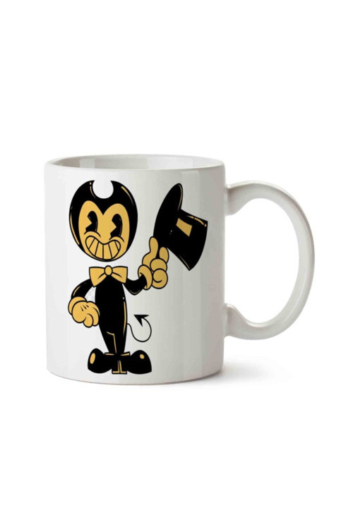 Bendy Sihirbaz Baskılı Kupa Bardak