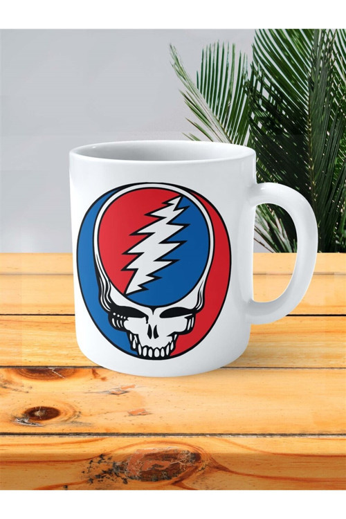 Art hedi̇ye Grateful Dead Baskılı Kupa Bardak Kişiye Özel Model 1
