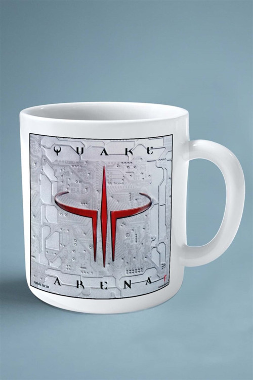 Art hedi̇ye quake Oyun Baskılı Kupa Bardak Çift taraflı Kişiye Özel model 6