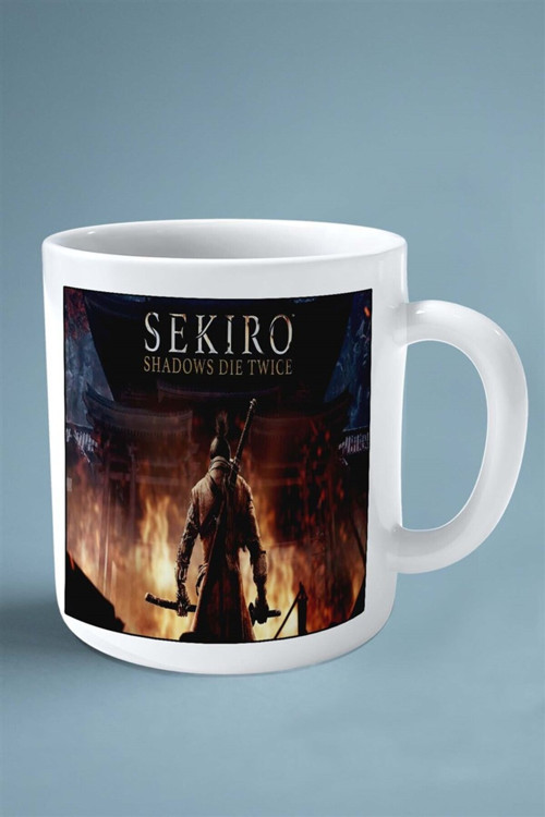 Art hedi̇ye sekiro Oyun Baskılı Kupa Bardak Çift Taraflı Baskı Kişiye Özel model 3