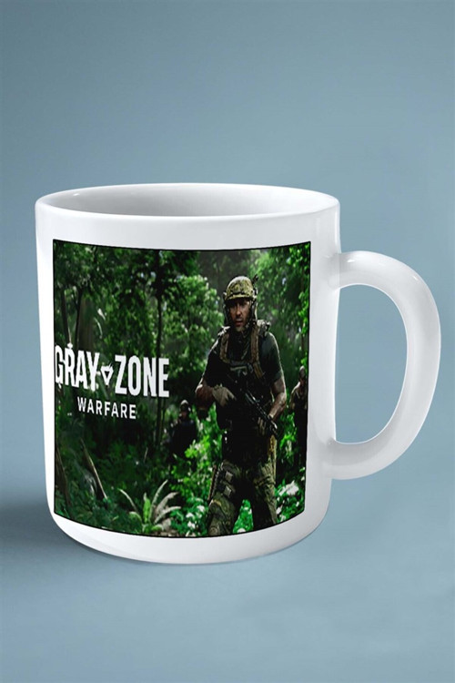 Art hedi̇ye gray zone warfare oyun Baskılı Kupa Bardak Çift Taraflı Baskı Kişiye Özel model 2
