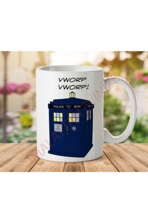 Art hedi̇ye Worpp Dr Who Iki Tarafı Baskılı Kupa Bardak
