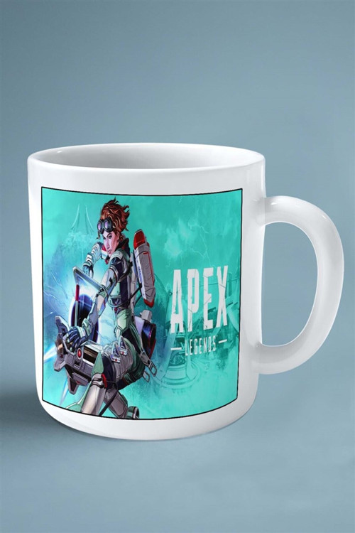 Art hedi̇ye apex legends Oyun Baskılı Kupa Bardak Çift Taraflı Baskı Kişiye Özel model 33