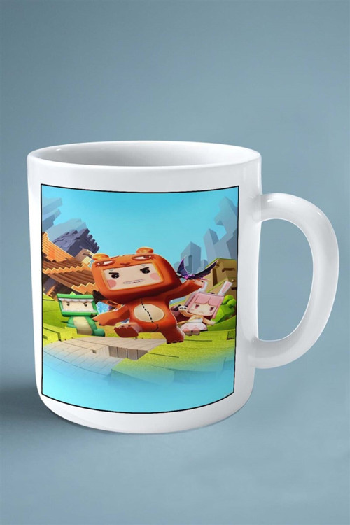 Art hedi̇ye mini world Mobil Oyun Baskılı Kupa Bardak Çift Taraflı baskı kişiye özel model 14