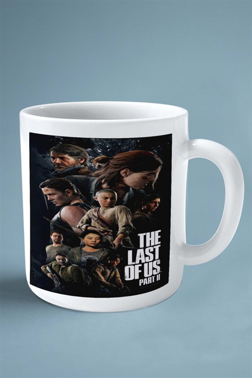Art hedi̇ye the last of us Oyun Baskılı Kupa Bardak Çift taraflı Kişiye Özel model 11