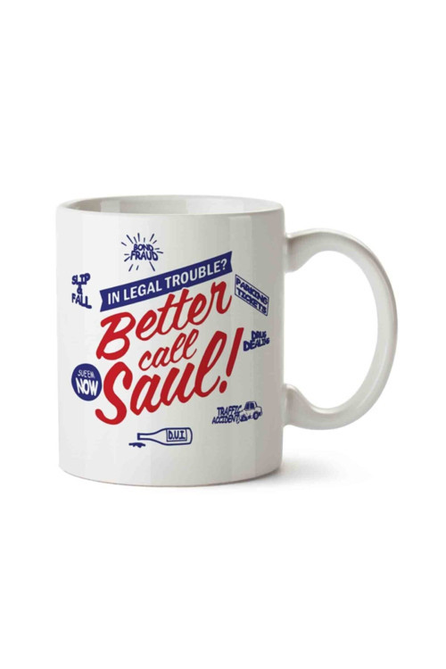 Art hedi̇ye Better Call Saul Iki Tarafı Baskılı Kupa Bardak