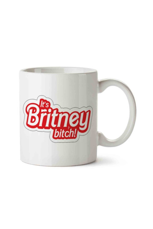 Art hedi̇ye Britney Bitch Iki Tarafı Baskılı Kupa Bardak