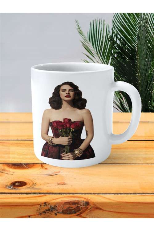 Art hedi̇ye lana del rey Baskılı Kupa Bardak Kişiye Özel Model 2
