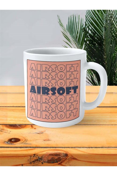Art hedi̇ye airsoft Baskılı Kupa Bardak Kişiye Özel desen 5