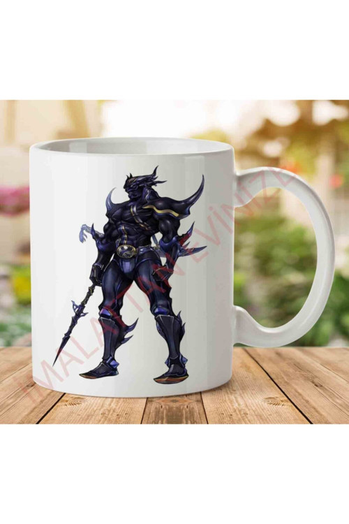 Art hedi̇ye Knight Iki Tarafı Baskılı Kupa Bardak