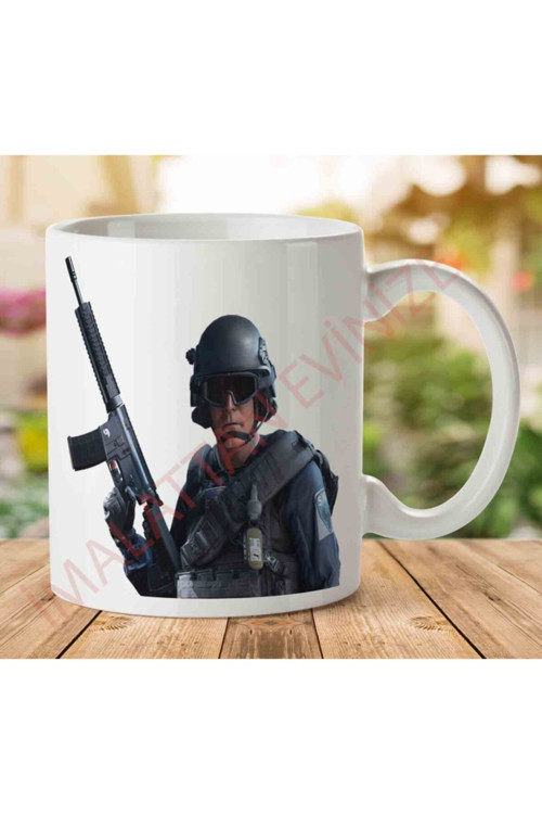 Art hedi̇ye Battlefield Iki Tarafı Baskılı Kupa Bardak