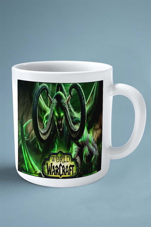 Art hedi̇ye World of Warcraft Oyun Baskılı Kupa Bardak Çift taraflı Kişiye Özel model 23