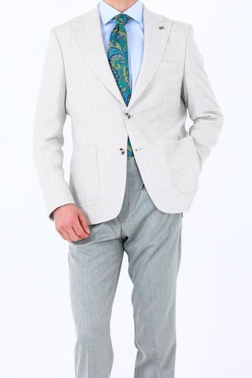 Yumuşak ve Dayanıklı Slim Fit Erkek Ceket-KAW5070S