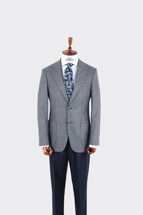 Kırlangıç Yaka Erkek Ceket-KAW5076S