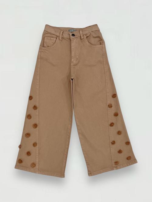 Kız Çocuk Ponponlu Pfd Pantolon