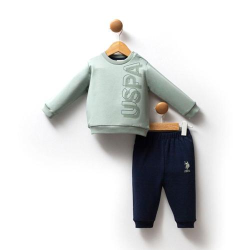 U.S. Polo Assn 2'li Bebek Takım USB2556 Yeşil