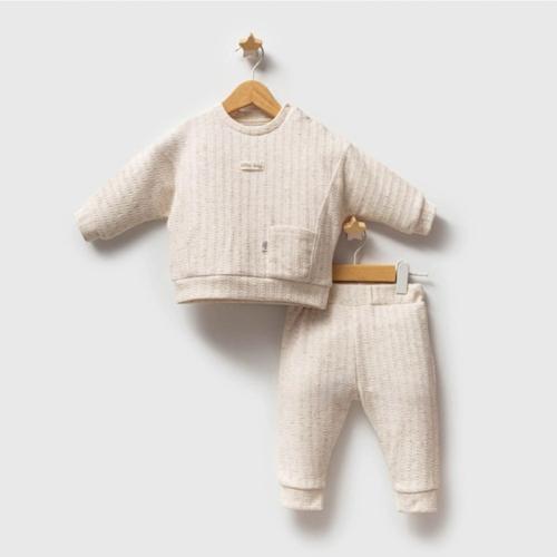 2'li Bebek Takım 5613 Ekru