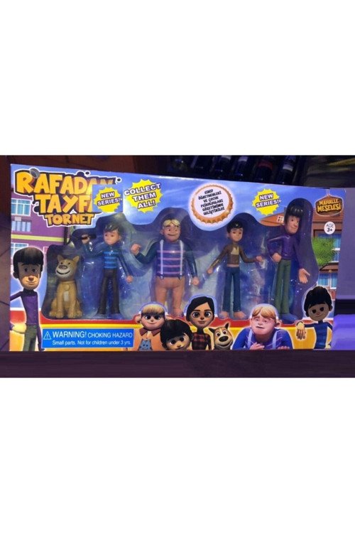 Akın Zigzag Kamil Köfte Hayri Mert Oyuncak 5 Et Figür