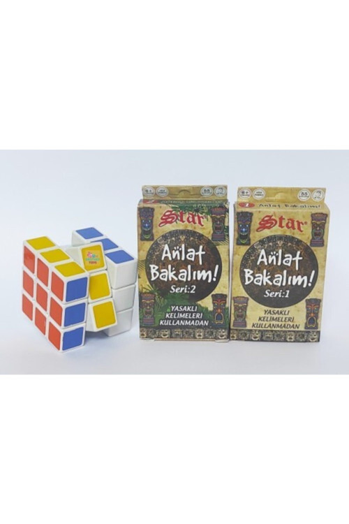 Toplam 110 Kartlı Anlat Bakalım Tabu Kartları Seri 1 Ve Seri 2 - Zeka Küpü
