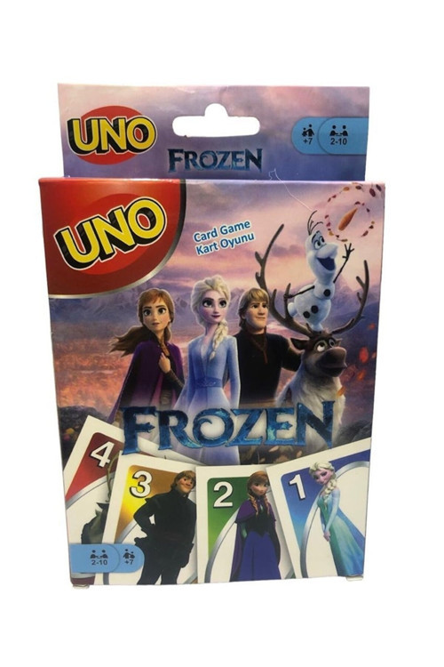 Frozen 108 Adet Uno Kartları