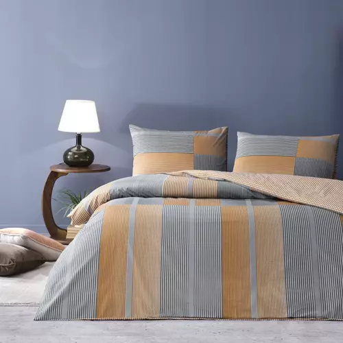 MILES RANFORCE NEVRESİM TAKIMI TURUNCU ÇIFT KİŞİLİK