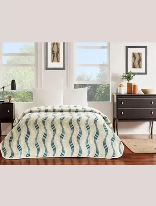 ROSALIA POLYESTER BATTANİYE TAKIMI BEJ