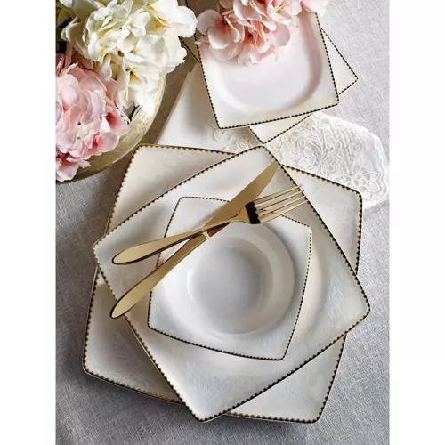 BLUSH 60 PARÇA YEMEK TAKIMI