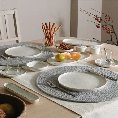 ETHNIC LIGHT 28 PARÇA 6 KİŞİLİK KAHVALTI TAKIMI