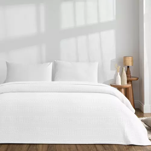 MONET PİKE ÇİFT KİŞİLİK BEYAZ