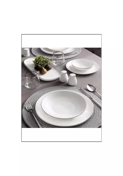 Pure Platin 62 Parça 12 Kişilik Yemek Takımı