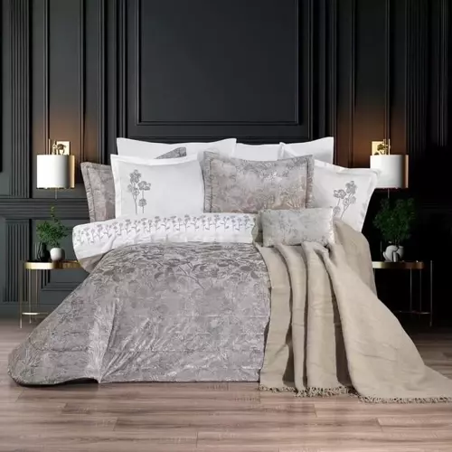 Home Pearl 11 Parça Çeyiz Seti Bej