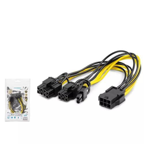 Hdx5536 Sata Power Kablo Poşetli 2In1 Siyah