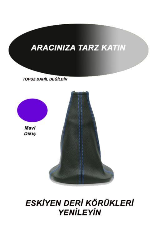 Volvo S80 Uyumlu Araç,Araba,Oto Vites Körüğü Mavi Dikiş