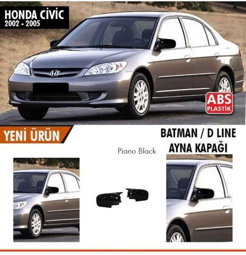 Honda Civic Uyumlu Batman Ayna Kapağı 2002-2005 Model Arası