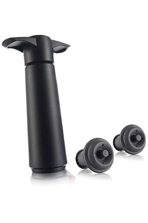 Aktif Şarap/Şişe Vakum Seti (1 Pompa 2 Tıpa)