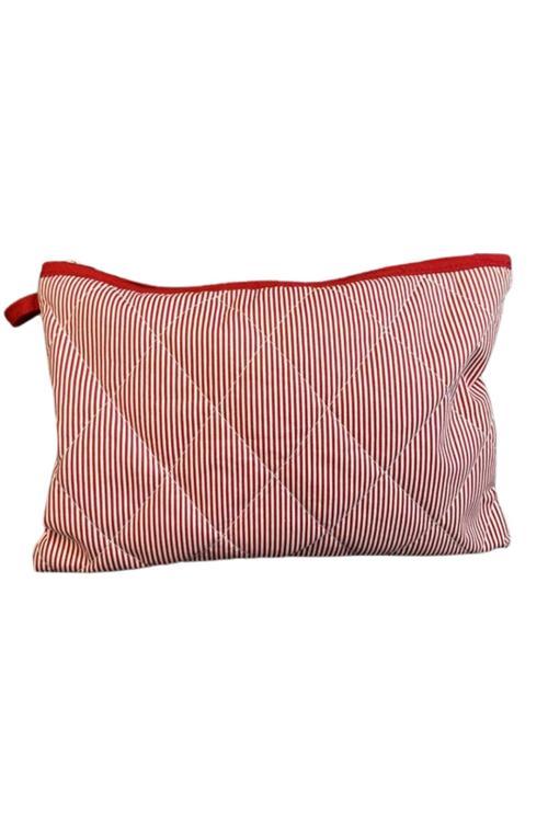 - Ege 7366 El Yapımı Çizgili Model Clutch / Portföy Çanta - 21cm x 29cm