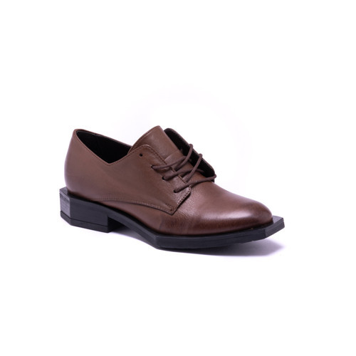 Kadın Sneaker ( Günlük) RD-2870 KAH John May Deri Fırçalı Kahve