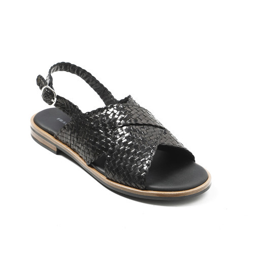Kadın Sandalet 8677 Venezia Frau Sandals Leather Black
